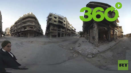 Homs en 360º: la ciudad fantasma siria devastada por la guerra