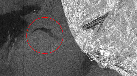Publican una imagen de satélite de la zona del accidente del Tu-154