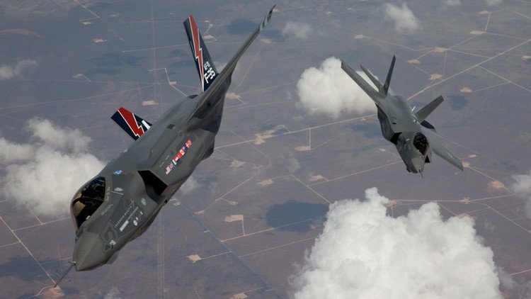 EE.UU. pone a punto sus cazas F-35 contra las defensas antiaéreas de Rusia y de China