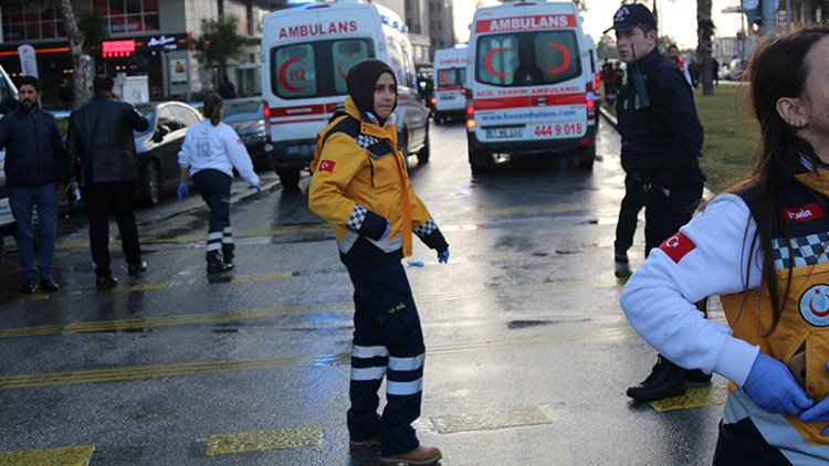 Videos: Momento exacto de la explosión cerca de un juzgado en Turquía