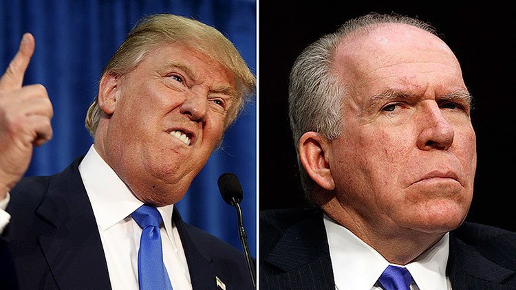 ¿Guerra abierta?: Trump llama "filtrador de noticias falsas" al jefe de la CIA
