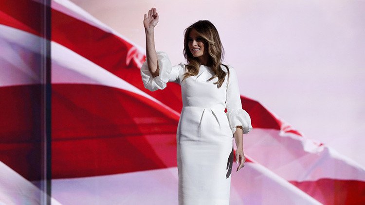 Melania Trump publica su primer mensaje en la cuenta de Twitter de la primera dama de EE.UU.