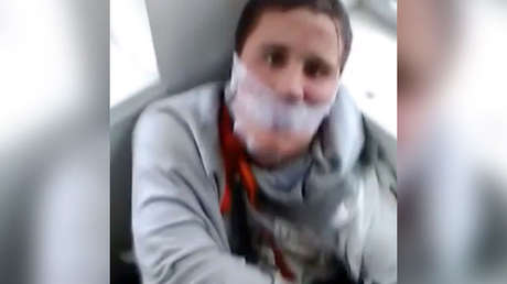 Amordazan y agreden a un joven por apoyar a Trump y lo trasmiten en vivo por Facebook (VIDEO)