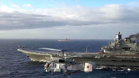 Buques militares rusos empiezan a abandonar la zona del conflicto sirio