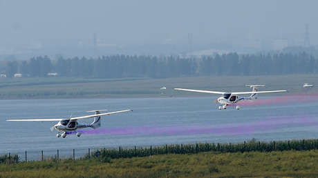 China prueba con éxito un avión impulsado por hidrógeno
