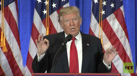 Trump, sobre el informe de CNN y Buzzfeed que lo compromete: Es "falso" y está hecho por "enfermos"