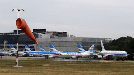 Evacuan aeropuerto de Buenos Aires a causa de un incendio (Fotos)