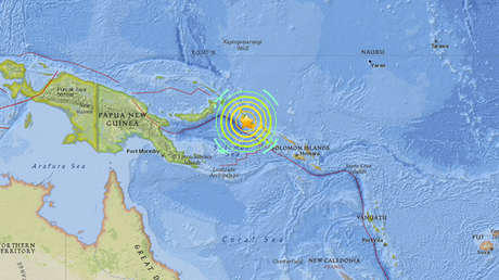 Un terremoto de 8,0 sacude Papúa Nueva Guinea