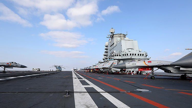 China filtra datos sobre su tercer portaaviones