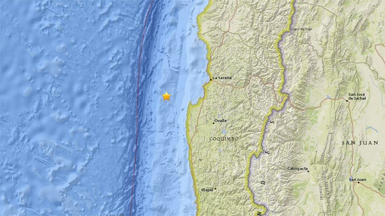 Un sismo de magnitud 5,2 sacude Chile