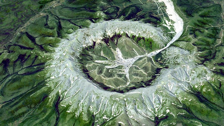 Ver para creer: macizo único en Siberia cuenta con cristales de metales preciosos en sus entrañas