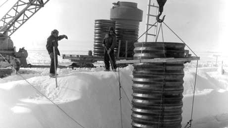 Mapa: La NASA prevé que al acabar el siglo surgirá de la nieve una base nuclear abandonada de EE.UU.