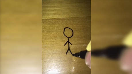 No son efectos especiales: así es como cobra vida este garabato (VIDEO)