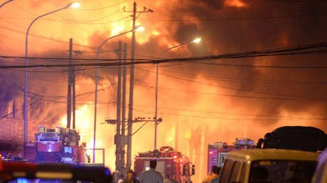 FOTO, VIDEO: Se registra una fuerte explosión en una planta química de China