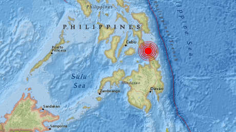 Un sismo de magnitud 6,7 sacude Filipinas