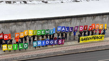 "Queremos explicar cómo se tumban los muros": El Festival de cine de Berlín critica el muro de Trump