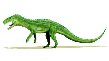 Descubren la primera hembra preñada de un reptil de hace 245 millones de años