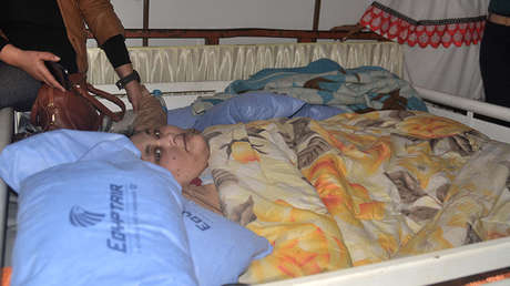 Así trasladaron a la mujer más obesa del mundo para ser operada en la India (VIDEO)