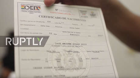 "Queremos que sea una bestia": Padres registran a su hijo con el nombre de Iron Maiden (VIDEO)