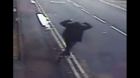 VIDEO: Captan la alegría de un sintecho cuya vida cambió radicalmente