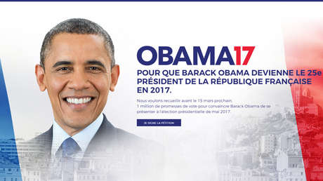 Proponen que Obama se postule como candidato a presidente de Francia