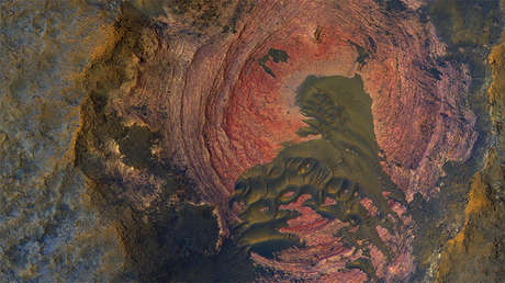 La NASA publica una llamativa imagen de la superficie de Marte