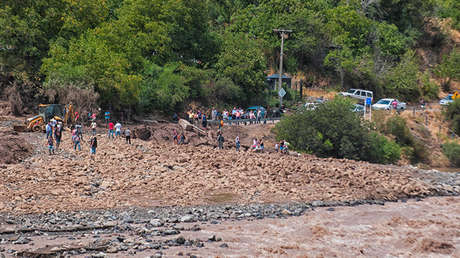 Lluvias torrenciales en Chile dejan sin agua potable a millones de personas