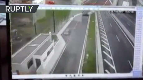 FUERTE VIDEO: Hijo de un multimillonario griego causa un accidente mortal