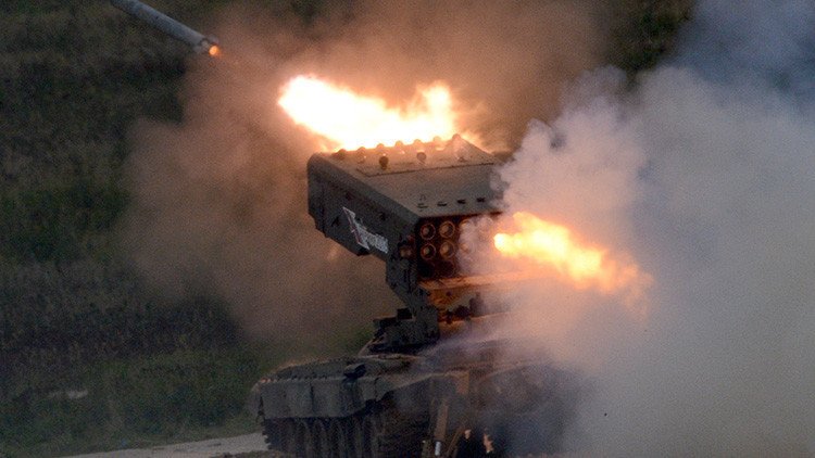 El Ejército sirio avanza con paso firme hacia Palmira con ayuda de un lanzamisiles ruso (VIDEO) 