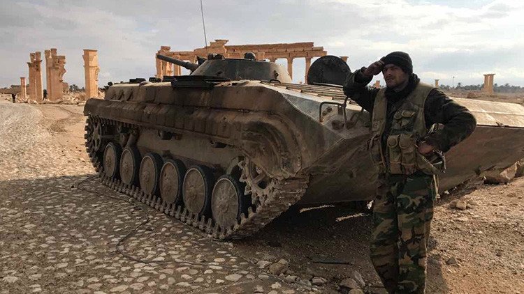 El Ministerio de Defensa ruso revela detalles de la liberación de Palmira