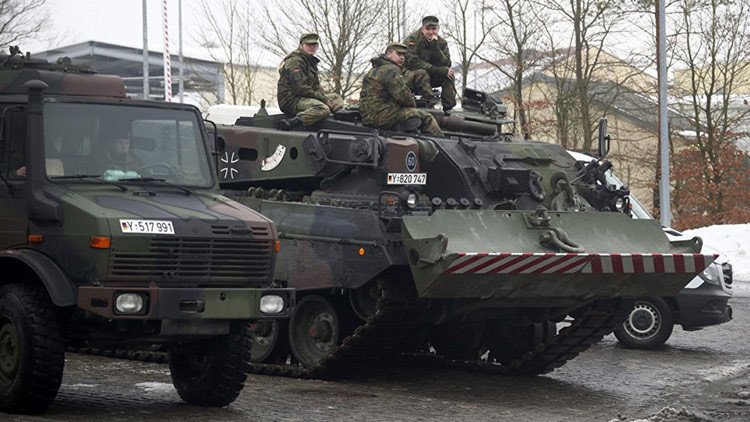 El Ejército de Alemania ha agotado casi por completo su reserva de municiones