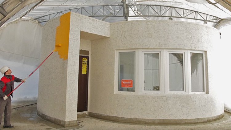 VIDEO: Construyen una casa con una impresora 3D en solo 24 horas