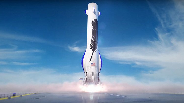 El director de Amazon relanza la carrera de cohetes espaciales