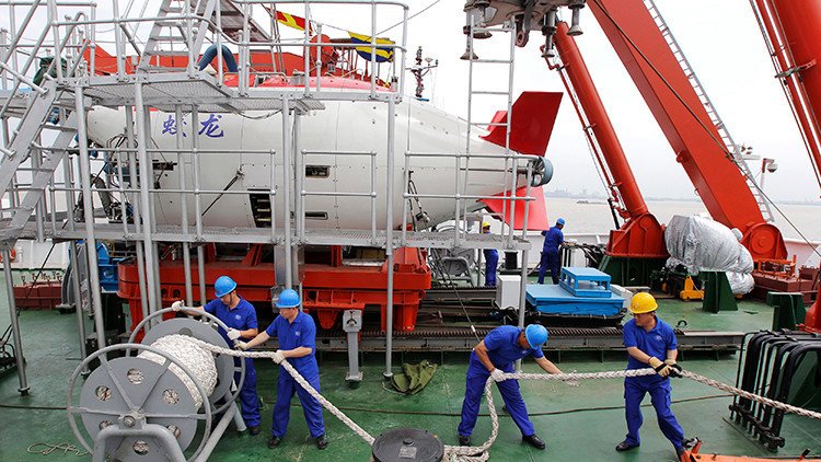 Al fondo del mar: China prepara un submarino para llegar a 11.000 metros de profundidad