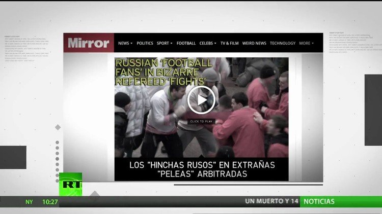 Zajárova: Occidente se prepara para frustrar el Mundial de fútbol Rusia 2018