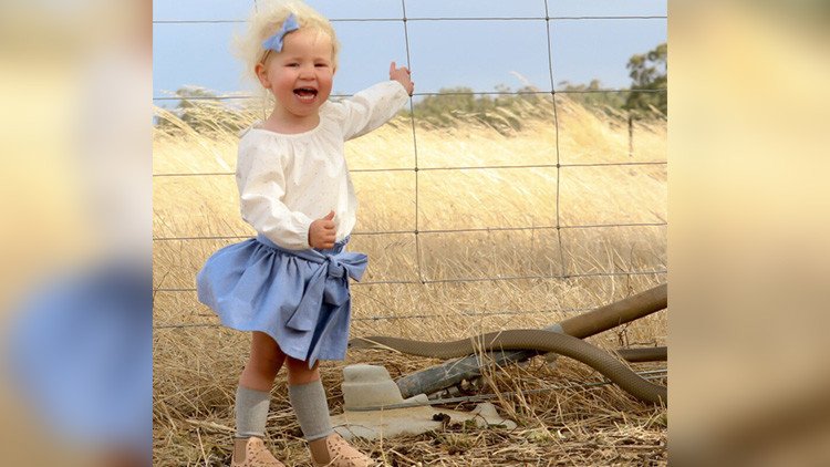 "Casi me da un ataque": Una madre percibe un peligro mortal al fotografiar a su hija