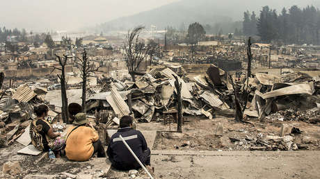 "Como una bomba atómica": Los devastadores efectos de los incendios en Chile
