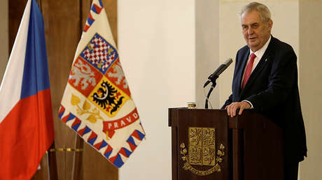 Presidente de República Checa: "Soy agente de Rusia, de Putin, de China y de Trump"