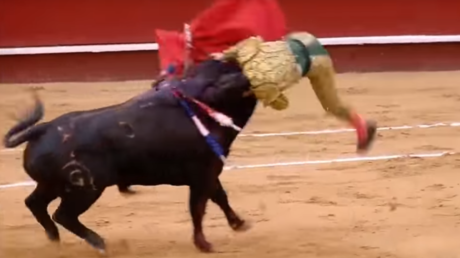 Torero que perdió un ojo sufre dos graves cornadas, vuelve y da muerte al toro