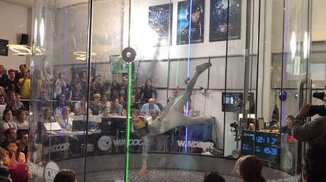 "Puedo crear algo jamás visto": ¿Será el 'Indoor SkyDiving' el deporte del futuro? (video)