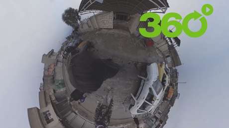 Devastado por la guerra: Video en 360° de un hospital de Mosul abandonado por el Estado Islámico