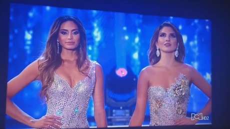 La cara de la Señorita Bogotá al ser elegida segunda princesa lo dice todo