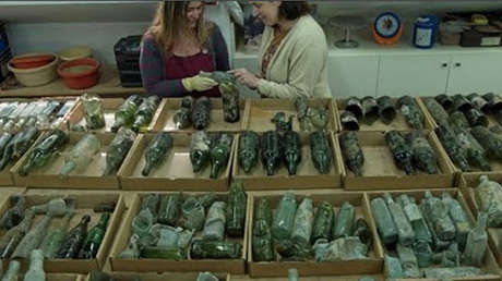 Video: Hallan en Israel una licorería de las tropas británicas durante la Primera Guerra Mundial