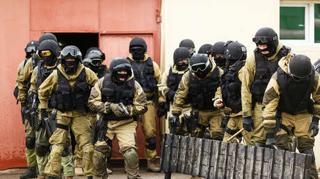 La Guardia Nacional de Rusia celebra su primer aniversario