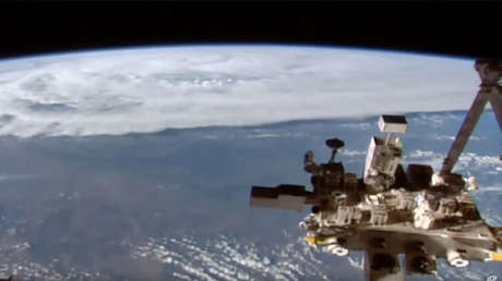 La EEI capta el inmenso ciclón Debbie acercándose a Australia a gran velocidad (video)