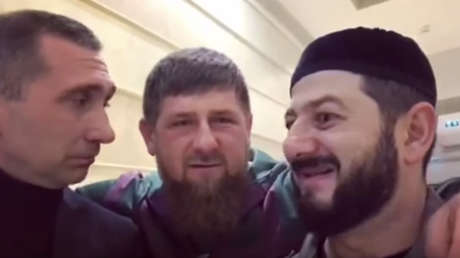  El líder de Chechenia envía un videomensaje de burla a la OTAN (Video)