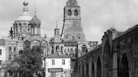 Descubren una habitación secreta subterránea en pleno centro de Moscú (video)