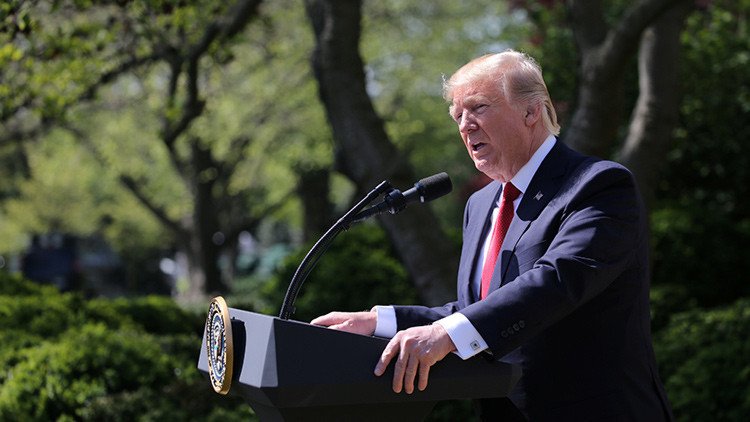 Trump llama "animal" a Assad pero asegura que EE.UU. no se meterá en Siria