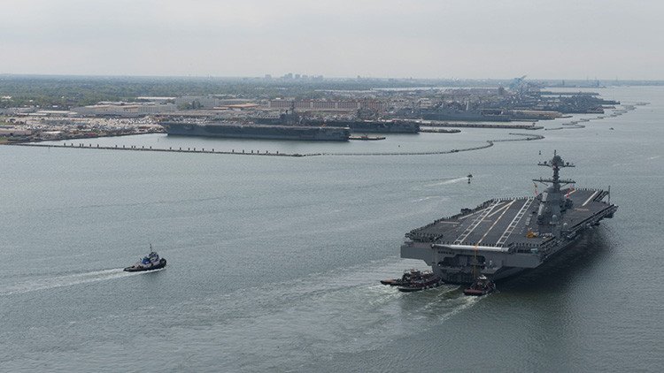 EE.UU. "está haciendo ver su fuerza" y enviará tres portaaviones a la península coreana