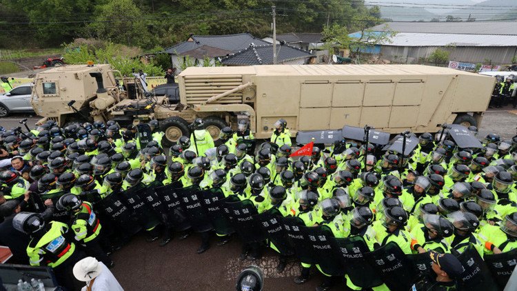 EE.UU.: "El sistema THAAD estará operativo en Corea del Sur en los próximos días"